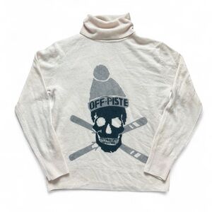360 Cashmere Skull Ski Sweater